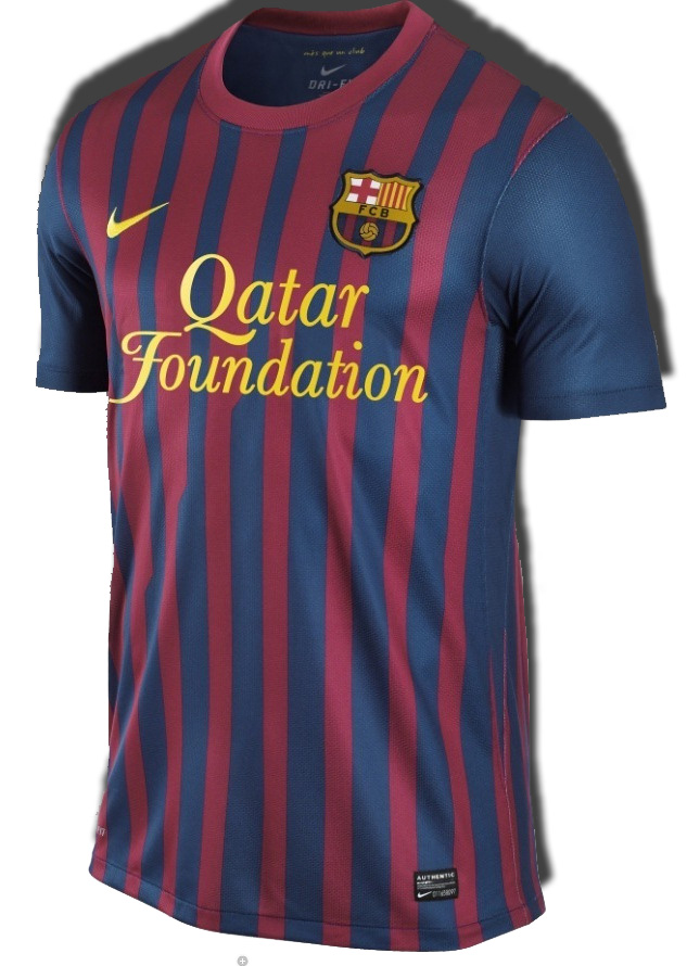 maillot barcelone 2012