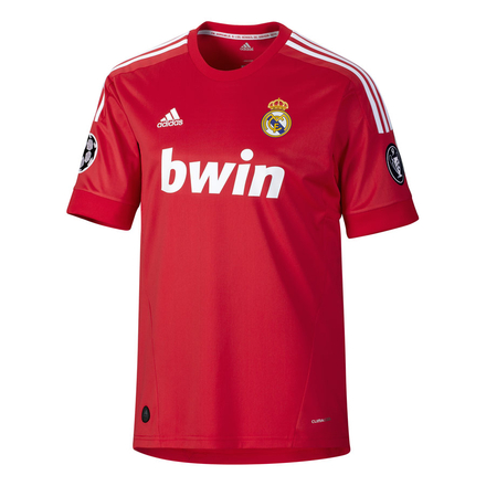 maillot rouge real