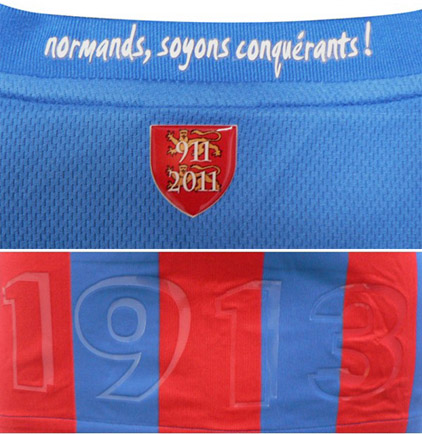 nouveau maillot caen 2012